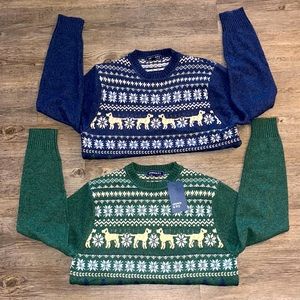 NWT Crown & Ivy Matching Sweaters